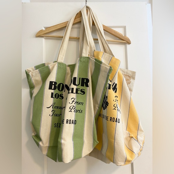 Sézane on the Road canvas tote bag - Picture 5 of 5